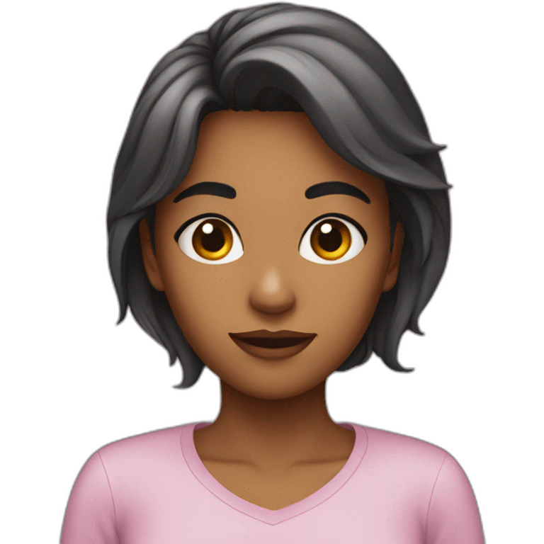 My girlfriend  emoji