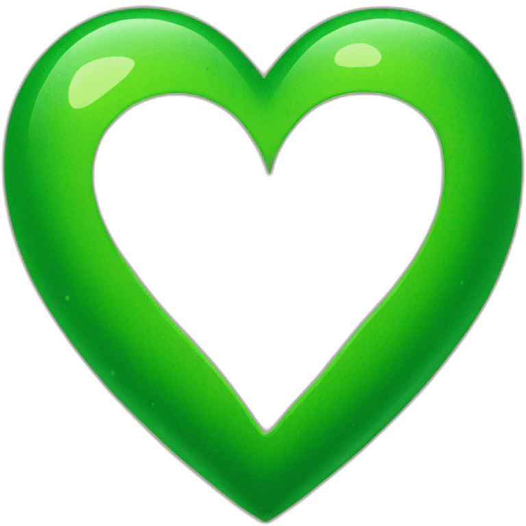 Green hearts  emoji