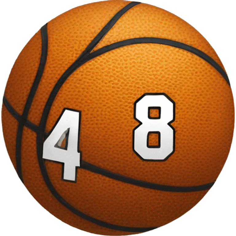 ball with number emoji