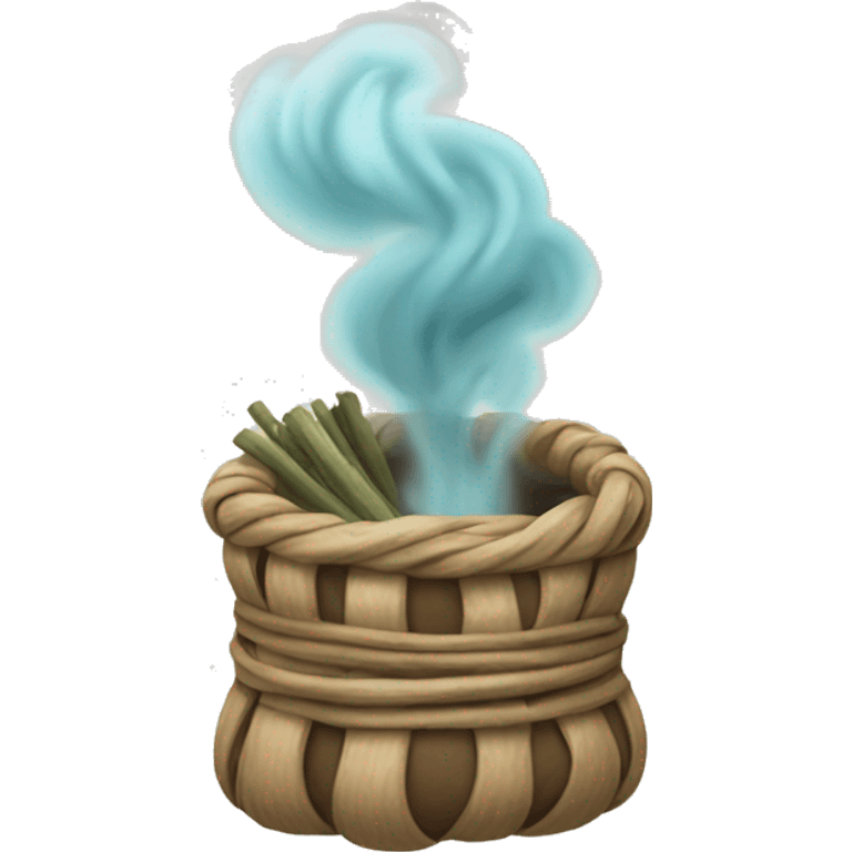 Sage bundle smoke cleansing emoji