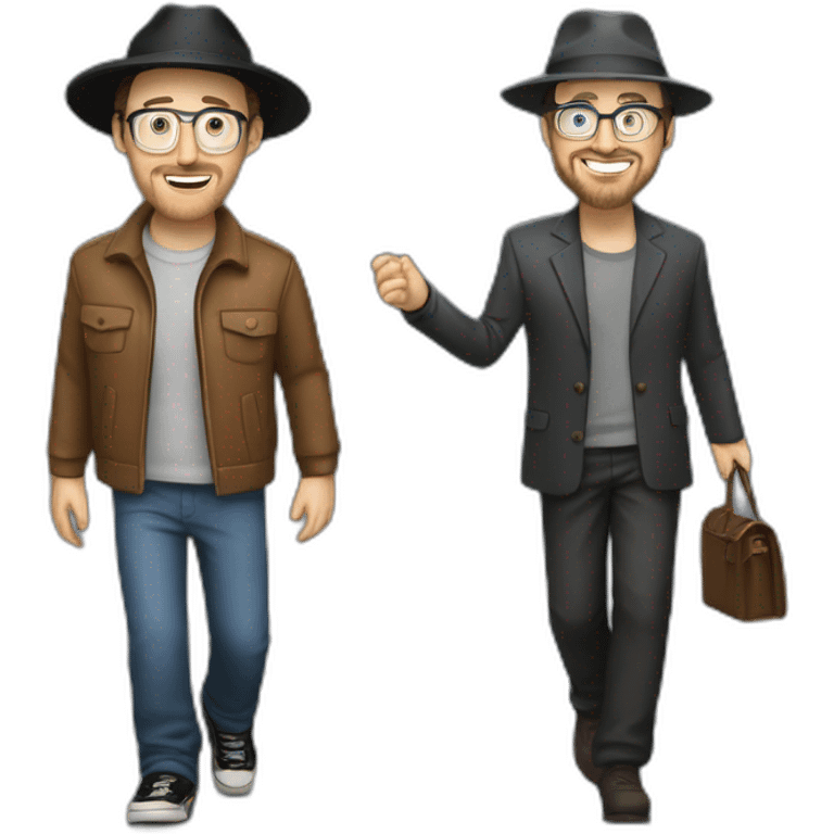 Filmbrain and nostalgia critic heading to kickassia emoji