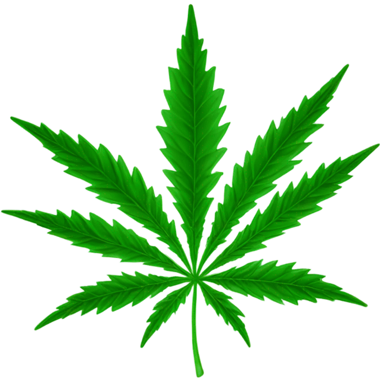 Maryjane’s leaf. Seven emoji