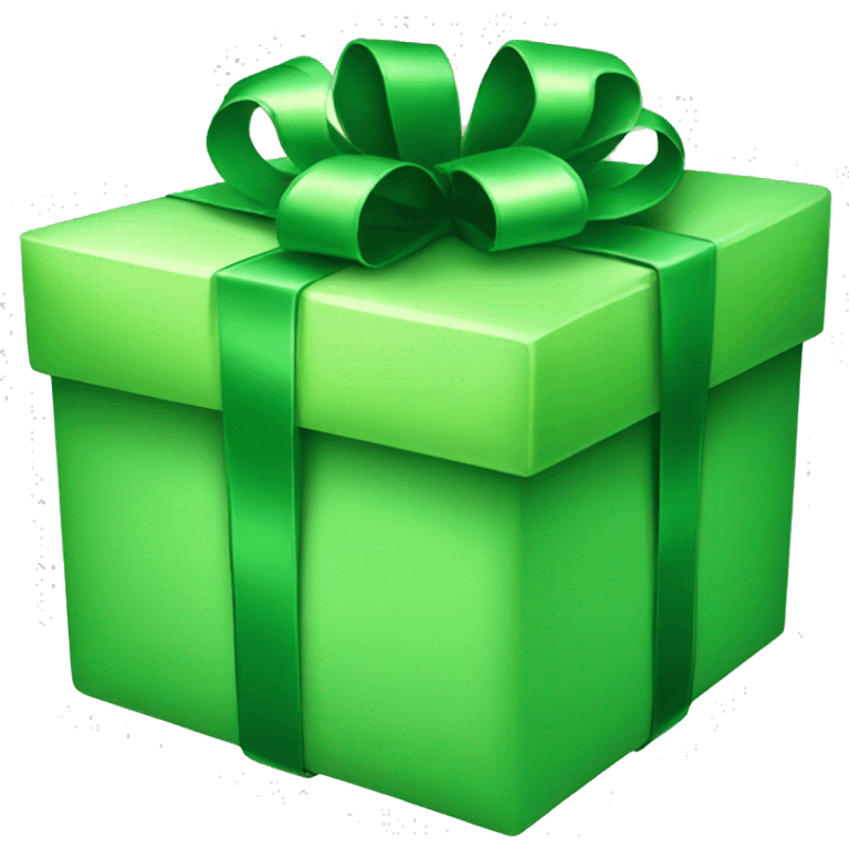 GREEN GIFT emoji