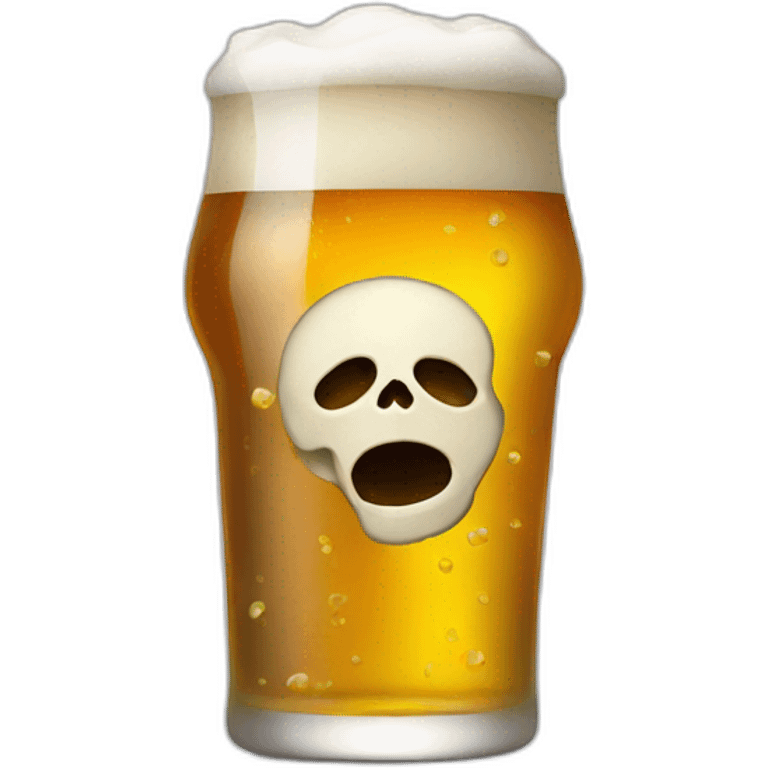 dead drink beer emoji