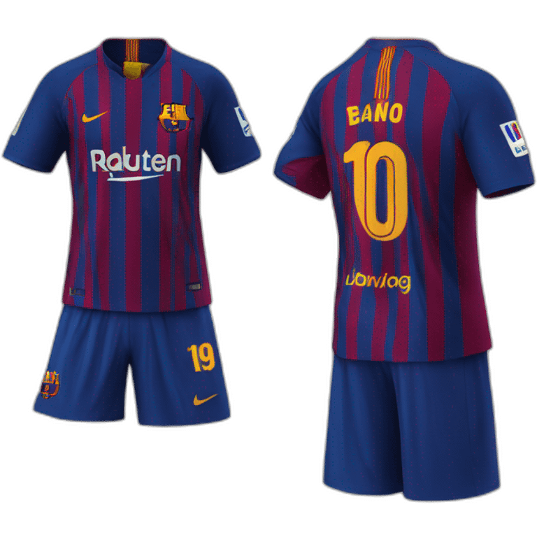 barca 2012 jersey emoji