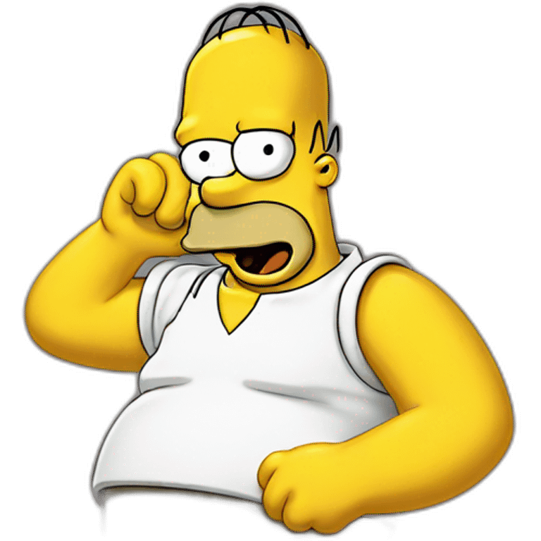 Homer simpson emoji