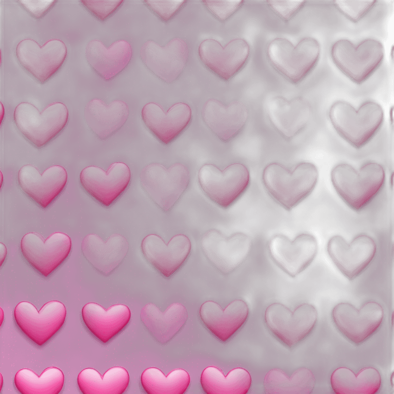 pink heart،lime heart emoji