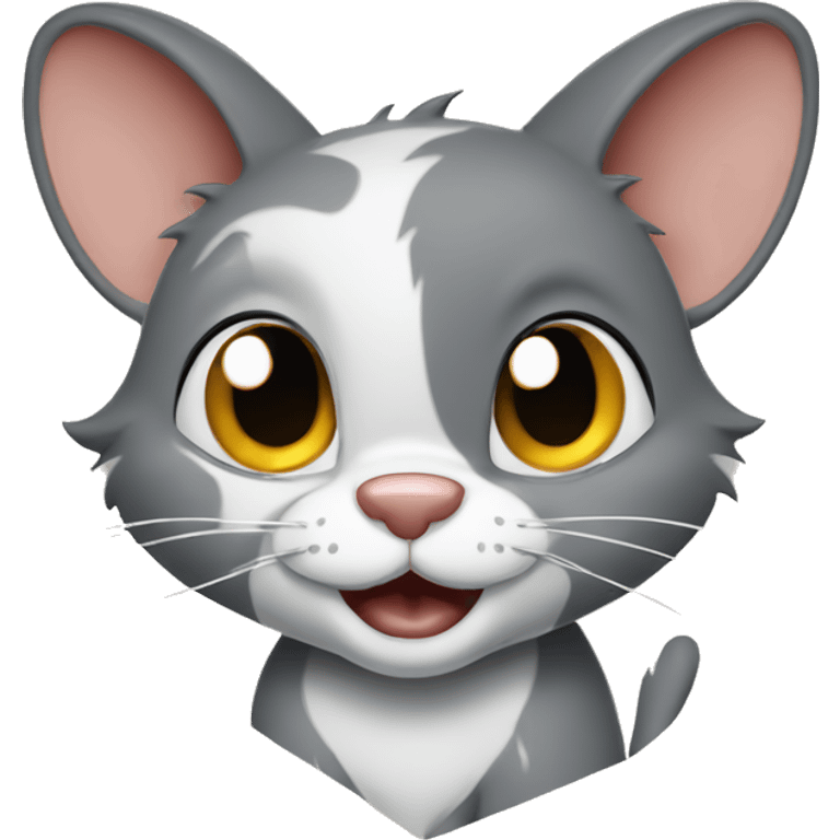 tom and jerry cartoon emoji