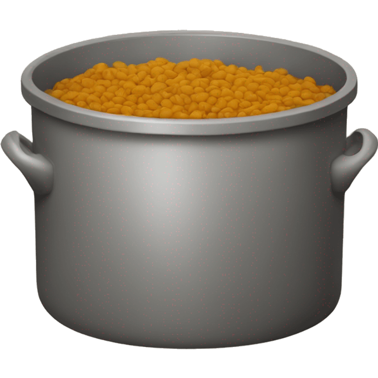 A pot filled with makhan emoji