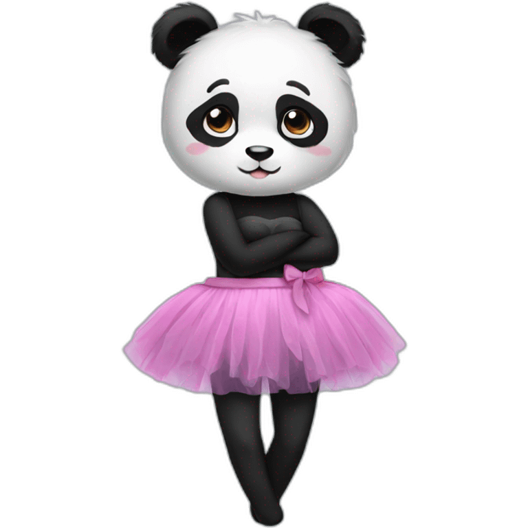 panda tutu emoji