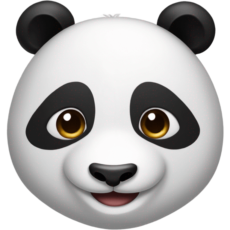 Panda smiling emoji