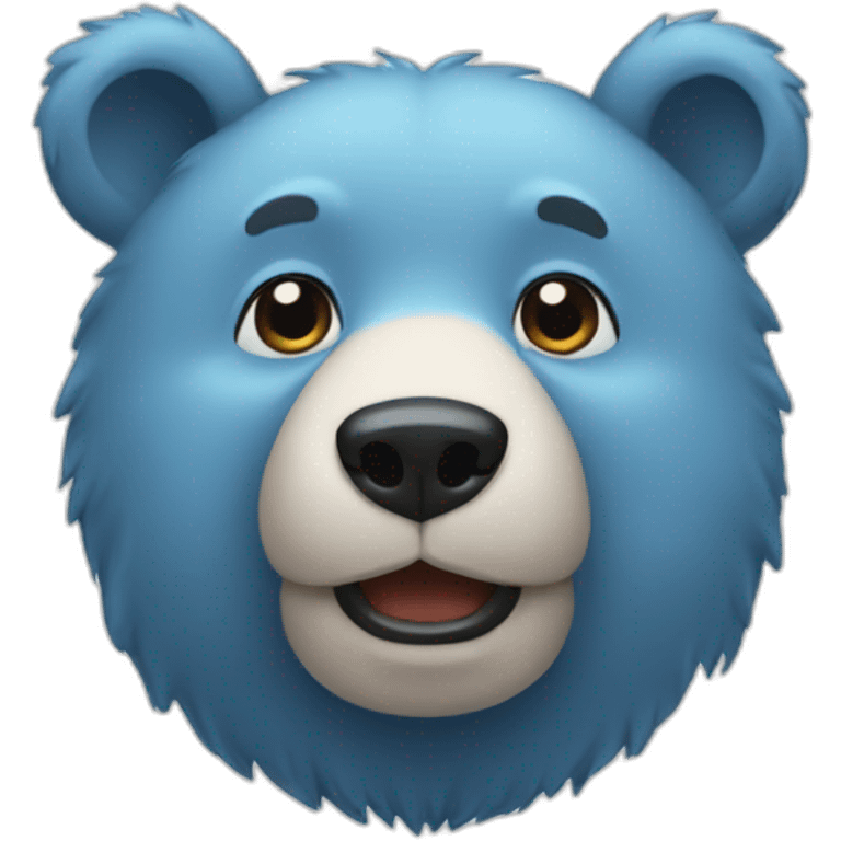 blue bear emoji