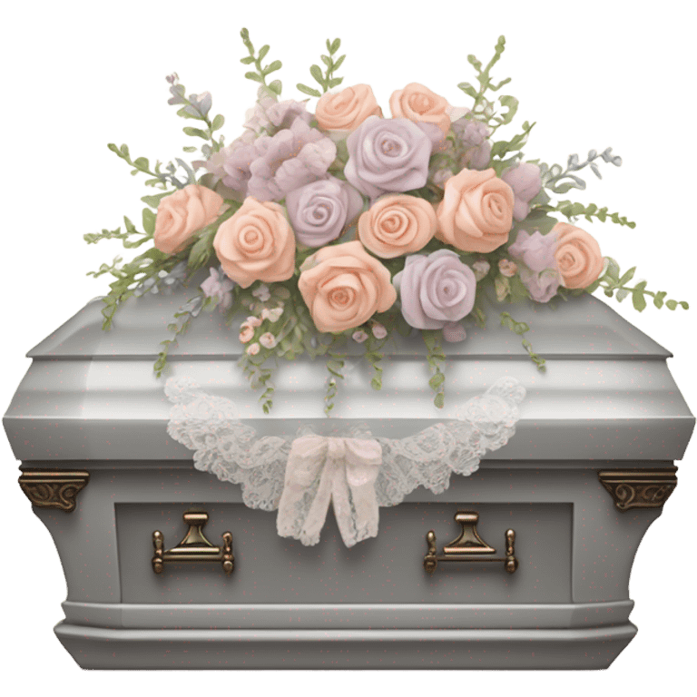 Girly casket  emoji