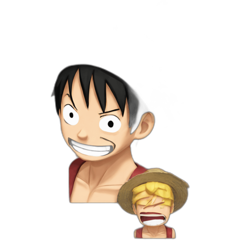 Luffy from onepiece emoji