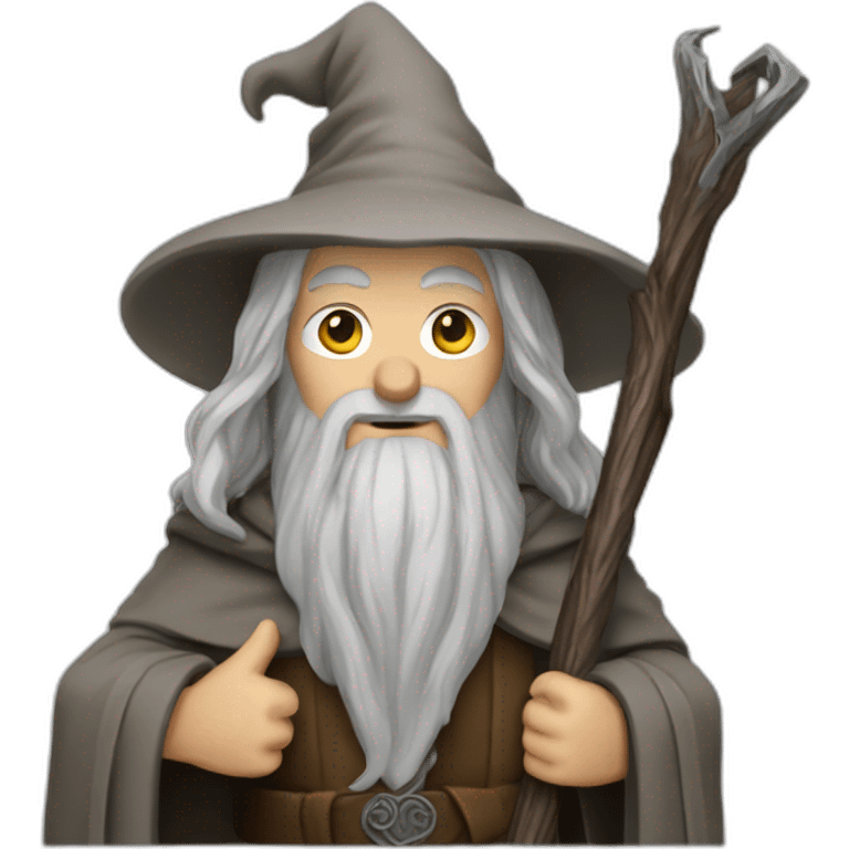 Gandalf in LOTR emoji