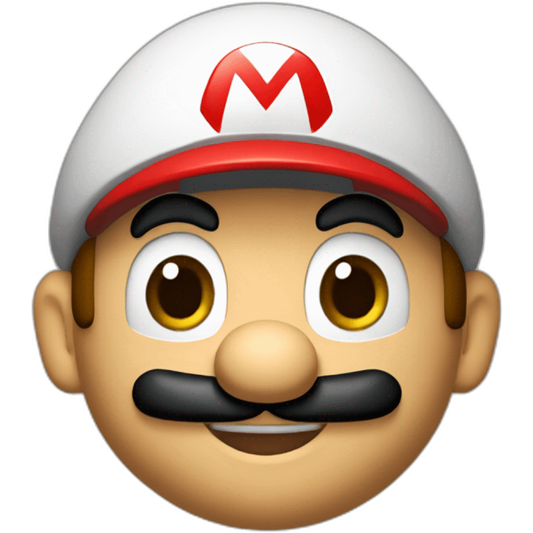 Mario saying hello emoji