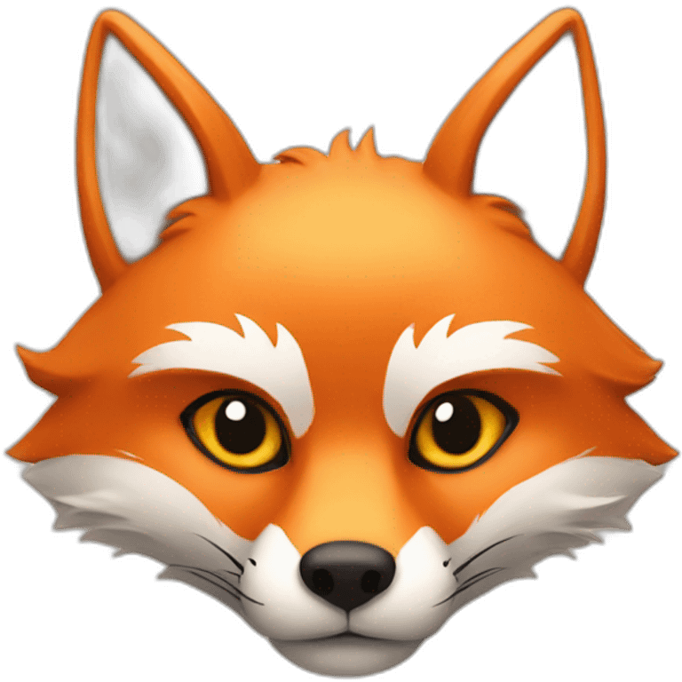 fox with fan of 9 tails emoji