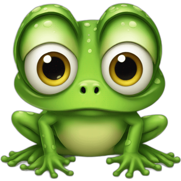 Mowgli frog emoji