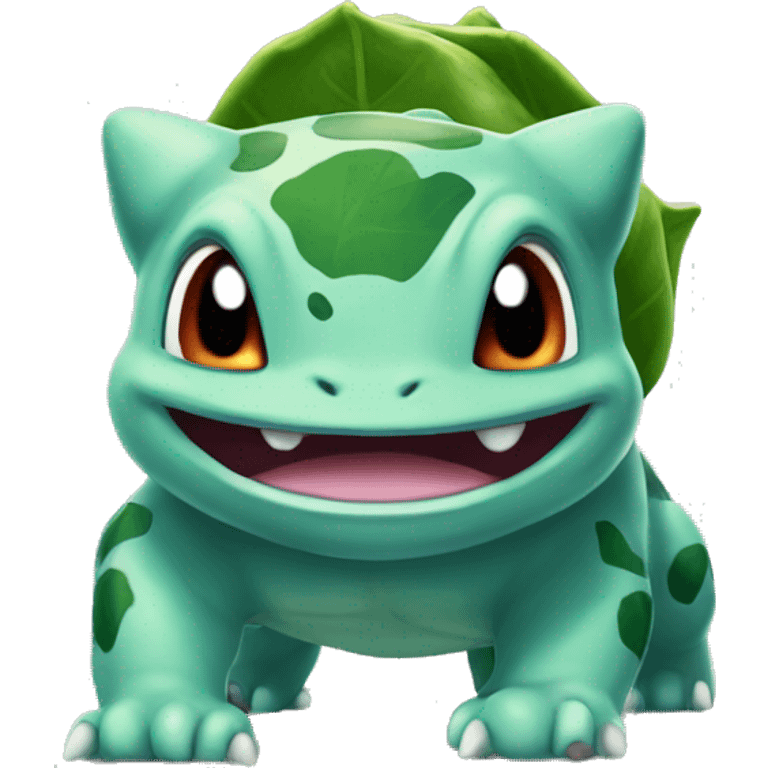 bulbasaur caminando emoji