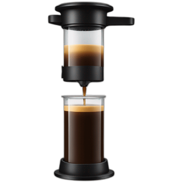 aeropress coffee emoji