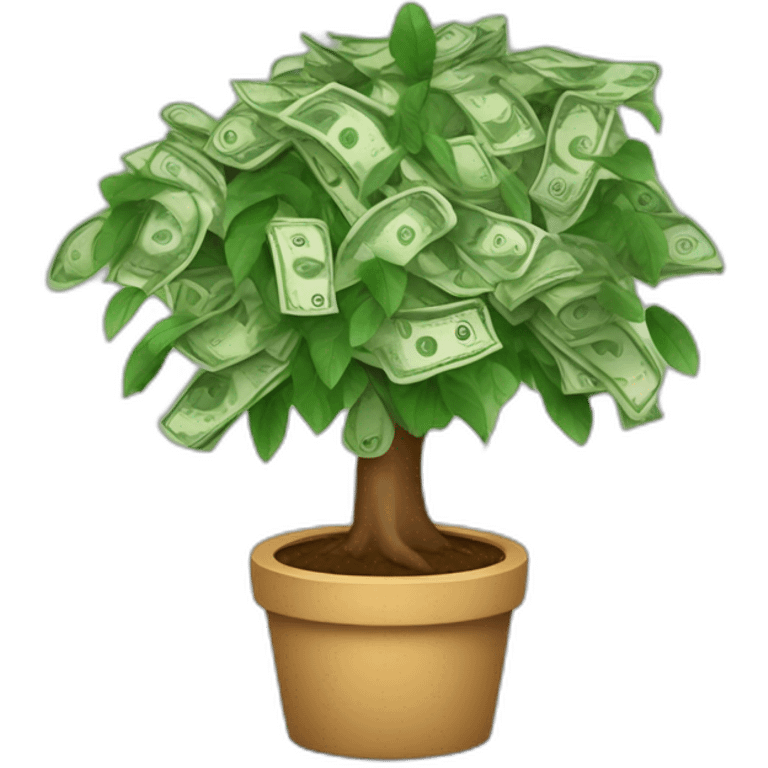 Money tree emoji