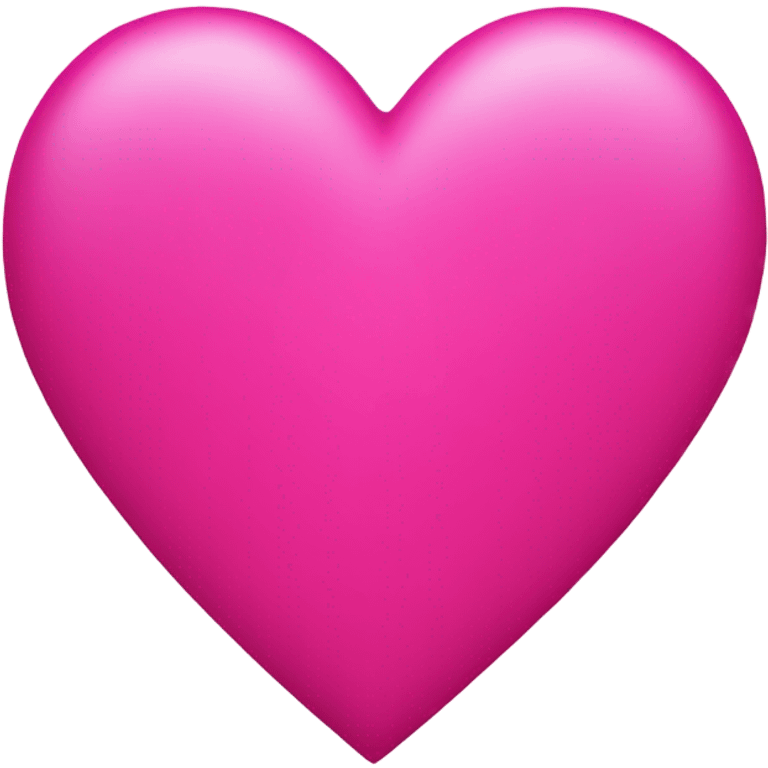 Heart pink emoji