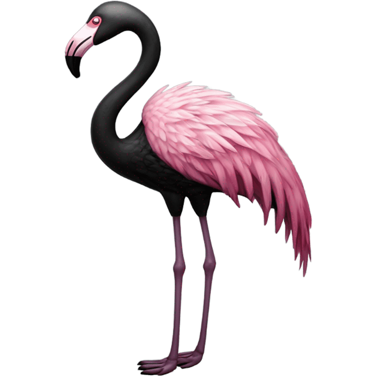 Gothic flamingo  emoji