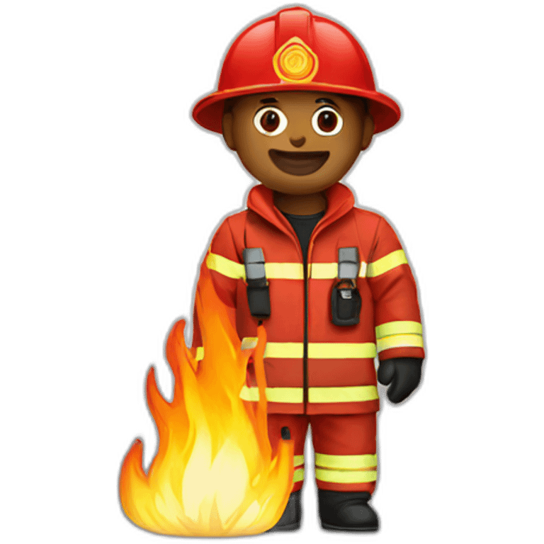 fire man emoji