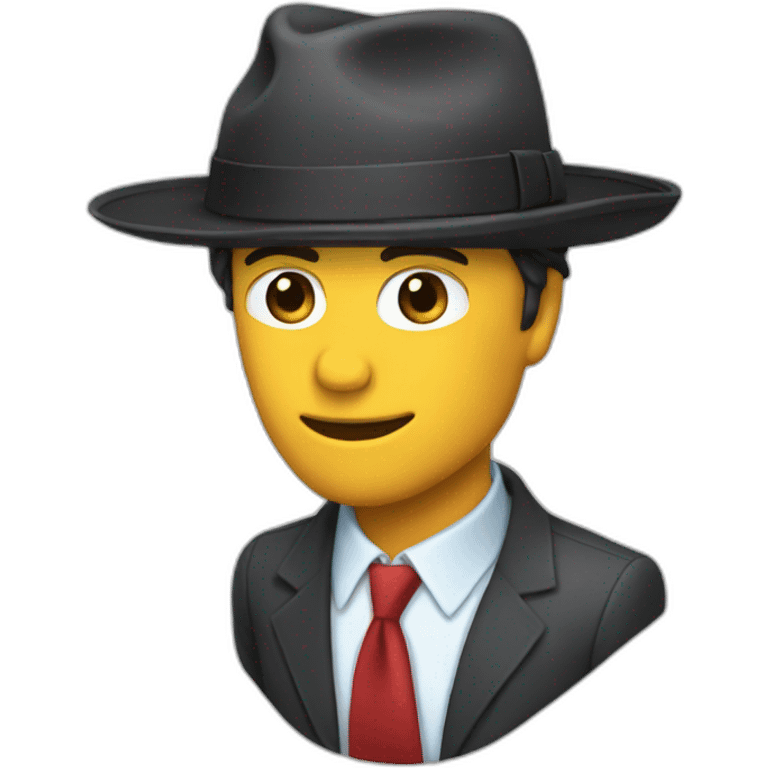 Un chapeau bob emoji