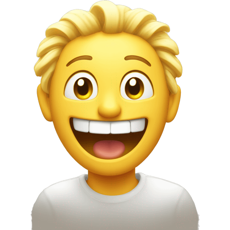 A face with sunbeams radiating from the eyes, a big smile, and a thumbs-up gesture.
 emoji