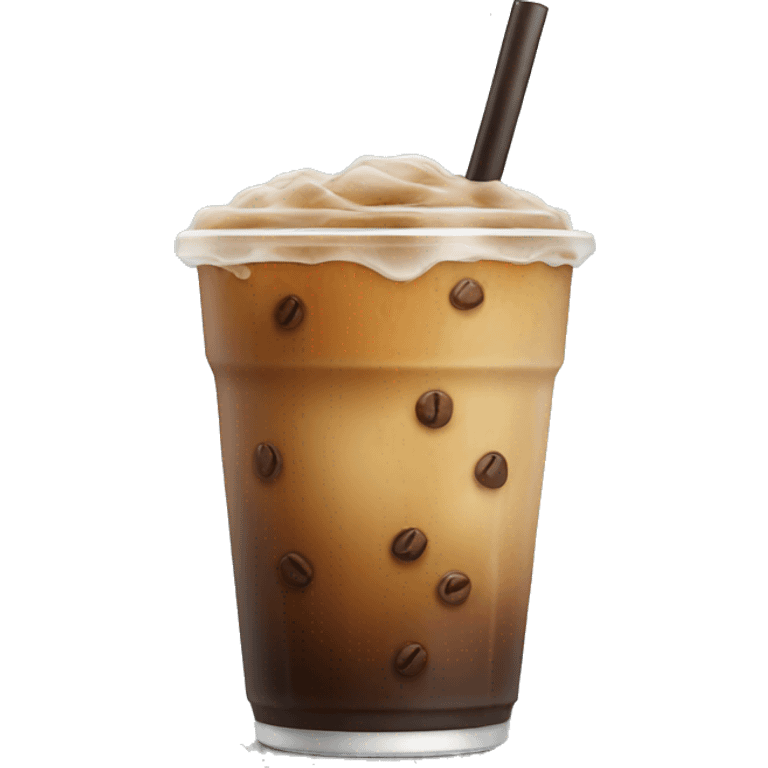 Iced coffee  emoji