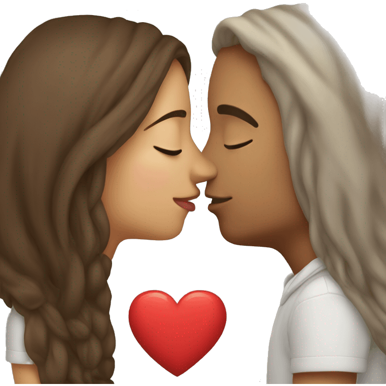 Love kiss emoji