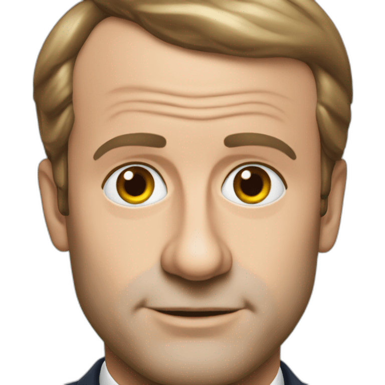 president macron emoji