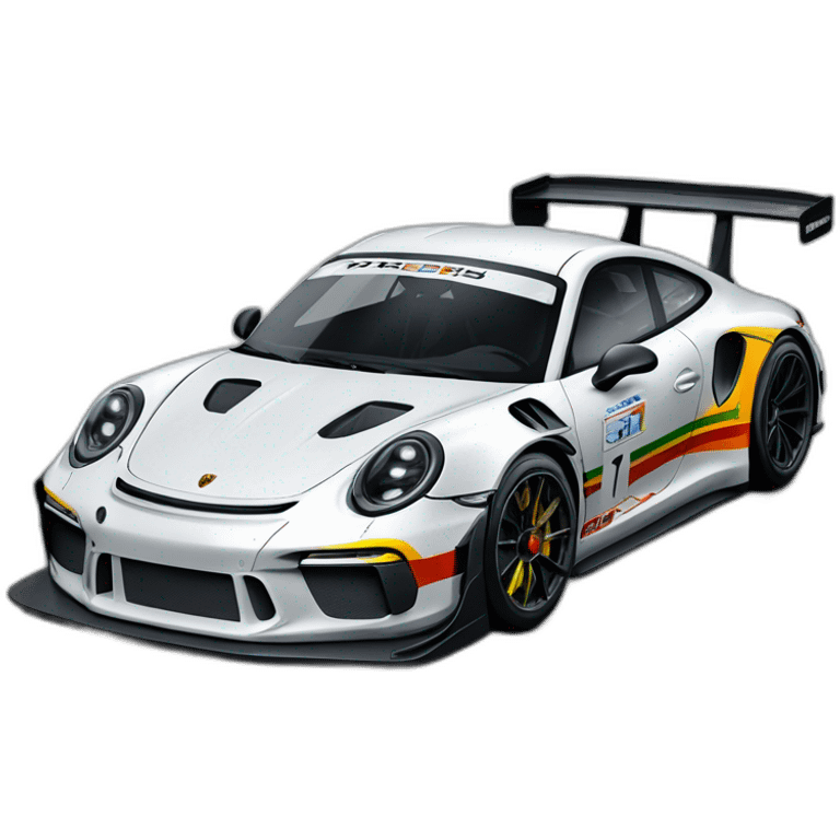 Porsche 992 GT3R emoji