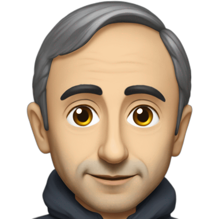 Éric zemmour bois une vodka emoji