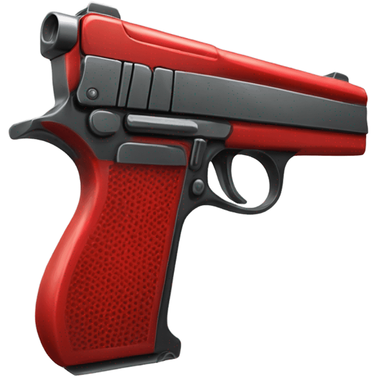 Red gun emoji