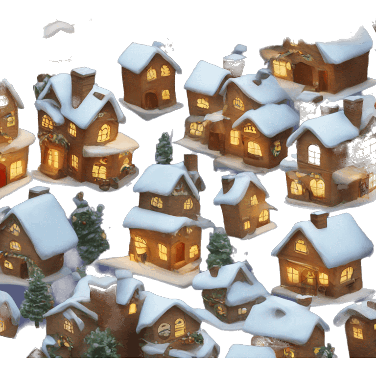 Christmas home emoji