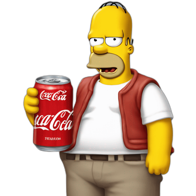 homer-Simpson-drink-cocacola emoji