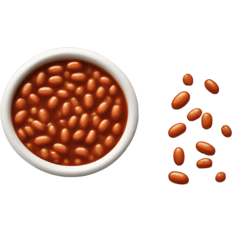 Baked bean emoji