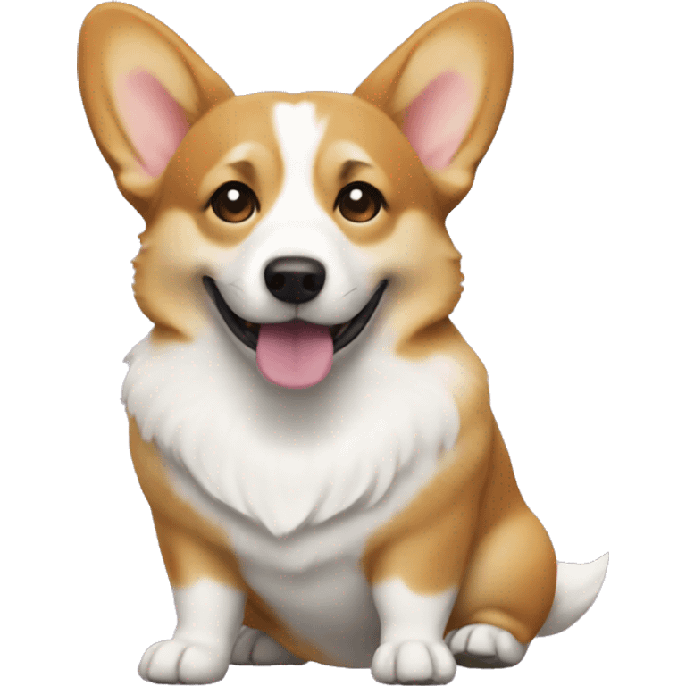 Corgi Dj emoji