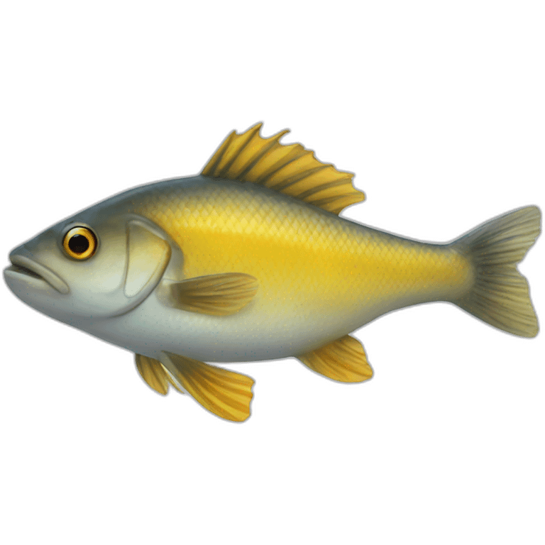 fish with realistic feet emoji