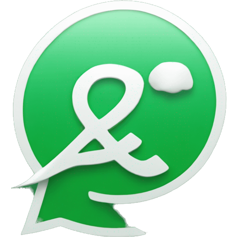 whatsapp logo emoji