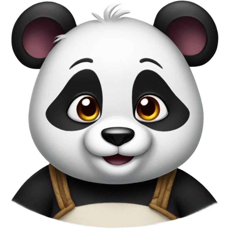 Panda dressed as Disney character  emoji