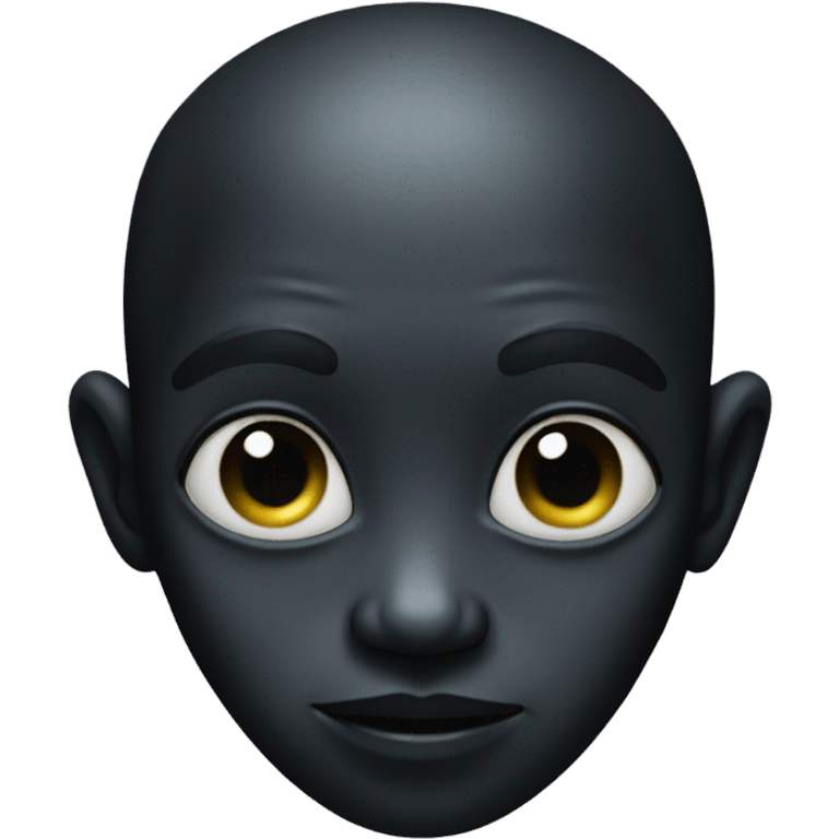 black alien emoji