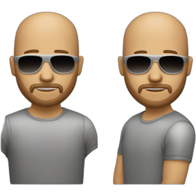 bald-guy-with-reflective-sunglasses-and-light-beard emoji