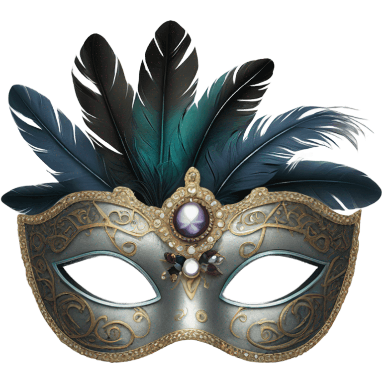 Masquerade eye mask emoji