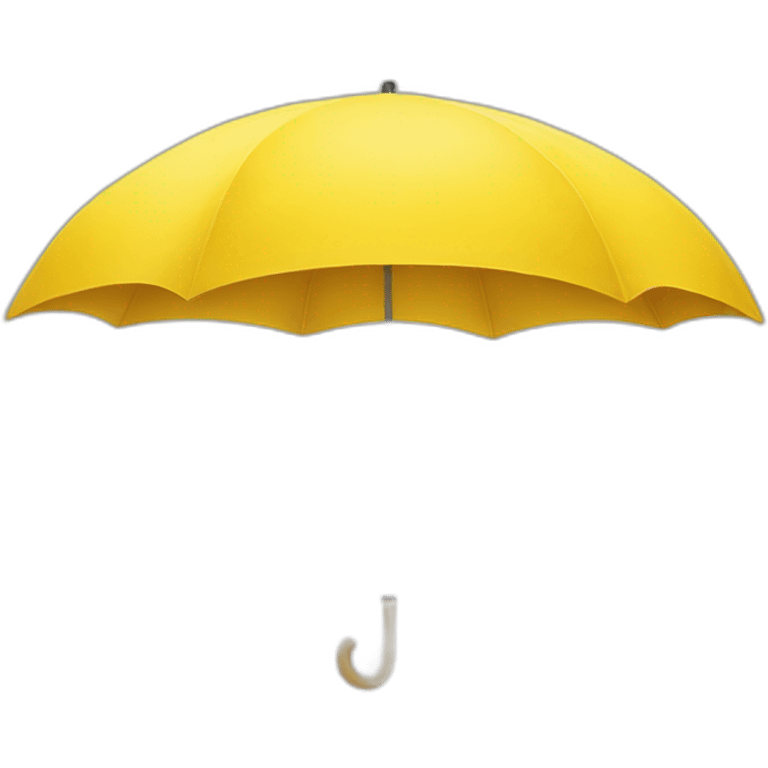 yellow umbrella  emoji