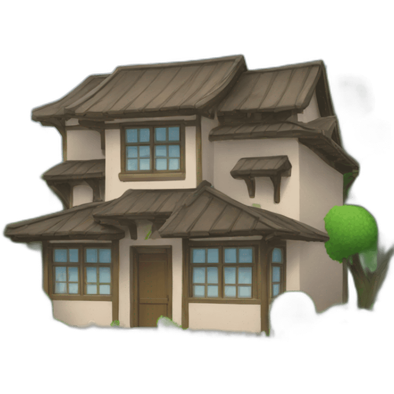 Anime-house emoji