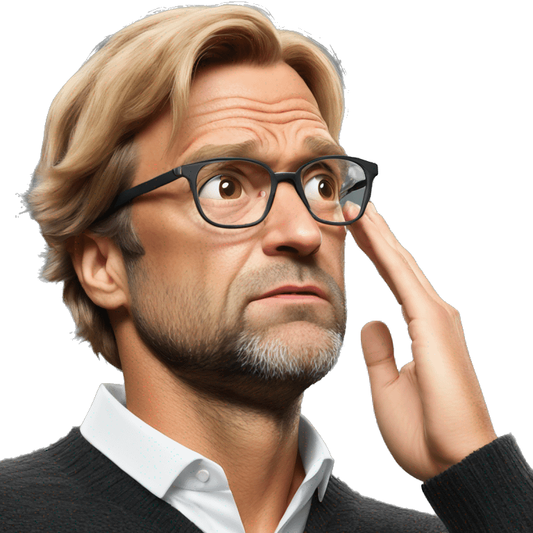 Klopp facepalm emoji