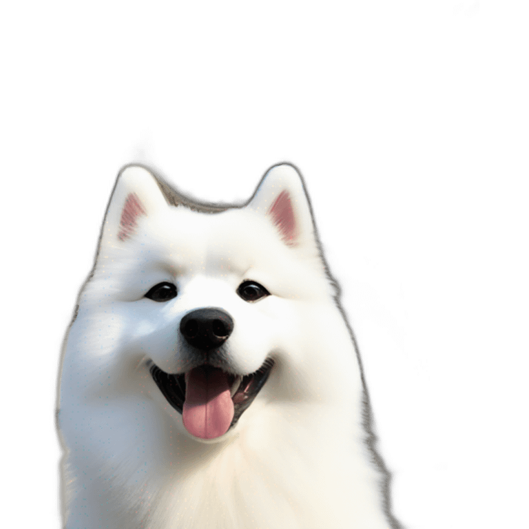 happy samoyed and the cathedral of reims emoji